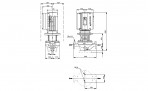 Sūknis  TPE 32-250/2, 400 V, 1.5 kW, BAQE 2