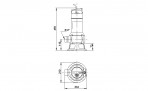 Насос Unilift AP50B.50.11.3V 3x400V, 10m 2