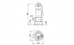 Sūknis Unilift AP50B.50.11.A1V, 230V, 10 m 2