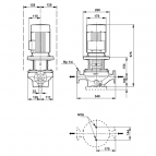 Sūknis  TP 32-320/2-A-F-A-GQQE, 400V 2