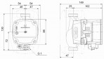 Насос ALPHA1 L 15-60 130мм DN15 4-45W 230V 50Hz PN10 2