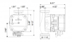 Sūknis ALPHA1 L 25-60 130mm DN25 4-45W 230V 50Hz  3