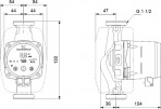 Sūknis ALPHA2 25-80 130mm DN25 3-50W 230V 50Hz PN10 2