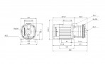 Sūknis CM1-2 A-R-A-E-AQQE C-A-A-N 0.3 kW 220-240V 50Hz 3