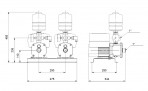 Насос CMBE TWIN 3-62 1x230 50/60 Гц Schuko 3