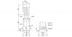 Sūknis CR 10-2 A-A-A-E-HQQE 3 x 220-240 D/380-415 2