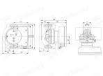 Sūknis MAGNA1 32-80 180mm DN32 9-151W 230V 50Hz PN10 2