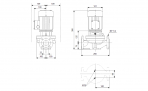 Sūknis TP 32-60/2 A-F-A-RUUE DN32 0,25kW 230V 50Hz PN10 3