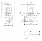 Sūknis TP 40-90/2, 0.25kW, BAQE 2