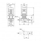 Sūknis TP 80-150/4, A-F-A-GQQE 2