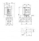 Sūknis TPE 32-60/2 AFA BUBE 1x230V PN6/10 2