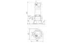 Sūknis Unilift AP35B.50.06.1V DN50 0,66kW 230V 50Hz 3