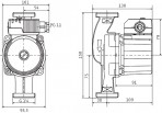 Насос Wilo Star-Z 20 / 7-3 (150 мм) DN20 52-146W 230V 50Hz PN10 3