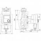 Насос Wilo Stratos PICO-Z 25 / 1-6 (180мм) DN25 3-45W 230V 50Hz PN10 4