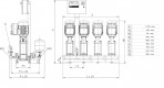 Hасосная станция COR-2MVIE 403/EVR 2