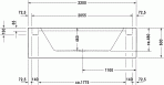 Sundeck vanna 220x100 cm 3