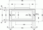 Sundeck vanna 190x100 cm 3