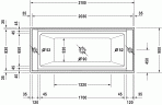 Sundeck vanna 210x90 cm 3