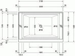 Sundeck vanna 210x140 cm 2