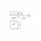 Keitele saimniecības izlietnes komplekts 505x490 mm, Ner.tērauds 2