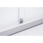 Dušas durvis nišām Svaja 110 cm 5