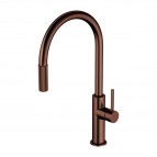 Switch virtuves pull-out maisītājs ar filtru, Brushed antique copper