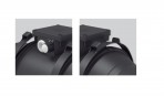 TD-150 P ECOWATT kanāla nosūces ventilators, Melns 2