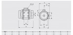 TD-150 P ECOWATT kanāla nosūces ventilators, Melns 4