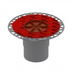 TECEdrainpoint S vertikāla notece DN 100, ar Seal System