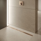 TECEdrainprofile dušas profils, 1200 mm, Brushed Red Gold 4