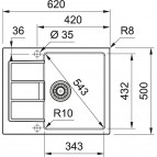 Tectonite virtuves izlietne S2D 611-62 Manual 5