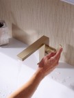 Tecturis E maisītājs 150 Fine CoolStart+push-open, Brushed Bronze 4