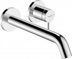 Tecturis S EcoSmart+ izlietnes maisītājs no sienas 225 mm, hroms