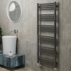Terma Tehnologie dvieļu žāvētājs Fiona SX 1380x500 mm, Melns matēts 4