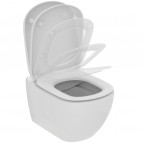 Ideal Standard Tesi RimLS+ piekaramais WC pods ar SC vāku, balts 5