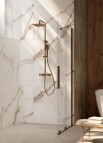 Therm Dušas sistēma ar dušas maisītāju, termostatiska, Brushed Bronze 2