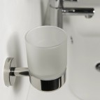 Tiger BOSTON glāzes turētājs ar 1 glāzi, 6.7x10cm, pulēts 2