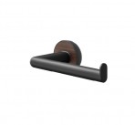 Tiger NOCE  tualetes papīra turētājs bez pārsega, 15.6x8cm, melns/koka