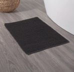 Sealskin DELHI vannas istabas paklājs, kokvilna,60x90 cm, tumši pelēks 2