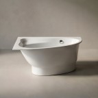 Trevi S akmens masas vanna 140x95x60.5 cm, Balta 3