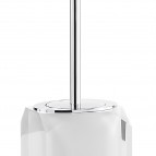 Gedy Chanelle tualetes birste ar turētāju, Balts 3