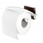 Tiger ZENNA tualetes papīra turētājs ar pārsegu, wenge/hroms
