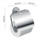 Gedy Eros tualetes papīra turētājs ar pārsegu, Hroms 2