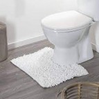 Twist tualetes poda kontūrs, mikrošķiedras, 45x50 cm, balts 3