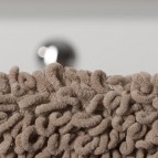 Twist vannas istabas paklājs, mikrošķiedras, 60x90 cm, smilšu 3
