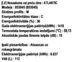 Ūdens sildītājs O PRO+ H-80L 1500W Atlantic, balts 2