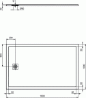 Ultra Flat S душевой поддон  160x100 , пляжный песок 3