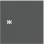 Ultraflat S+ dušas paliktnis 120x120cm+dekoratīvs rāmis, Concrete Grey 2