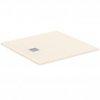 Ultraflat S+ dušas paliktnis 100x100cm+dekoratīvs rāmis, Beach sand