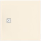 Ultraflat S+ dušas paliktnis 120x120cm+dekoratīvs rāmis,  Beach sand 3